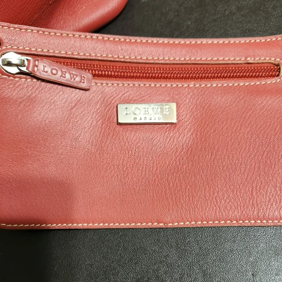 Loewe red leather hand bag - Picture 4 of 10